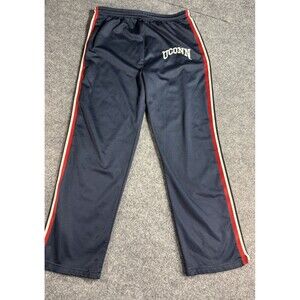 Vintage UCONN Mesh Track Pants – Men’s Large –Red/Blue Stripe- Y2K